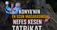 Konya'nın en uzun mağarasında nefes kesen tatbikat: UMKE'den başarı