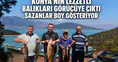 Konya'nın lezzetli balıkları görücüye çıktı: Sazanlar boy gösteriyor