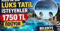 Konya'da lüks tatil isteyenler 1750 TL ödüyor: Belediye işletiyor