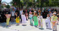 Konya'da çocuklar Meram'ın yeşiline yakışan festivalde eğlendi