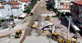 Karatay'da iş makineleri çalıştı: 2 caddede ulaşım altyapısı güçleniyor