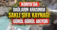 Konya'daki bu suyu kullananlar gençleşiyor: Dağların ruhunu taşıyor