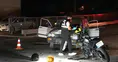 Konya'da otomobille çarpışan motosikletin sürücüsü ağır yaralandı