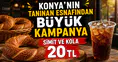 Konya’nın meşhur esnafından büyük kampanya: Simit ve kola 20 TL
