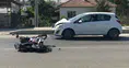 Konya'da otomobilin çarptığı motosikletin sürücüsü ağır yaralandı