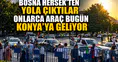 Bosna Hersek'ten yola çıktılar: Onlarca araç bugün Konya'ya geliyor
