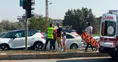 Konya'da otomobil kırmızı ışıkta duran araca çarptı: 2 yaralı