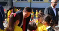 Başkan Kılca, öğrencilerin ilk gün heyecanına ortak oldu