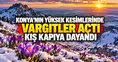 Konya'ya kış ayını müjdeleyen çiçekler açtı: Yükseklerde vargit zamanı