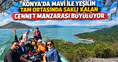 Konya'da mavi ile yeşilin tam ortasında saklı kalan cennet: Manzarası büyülüyor