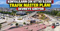 Konyalıların çok gittiği ilçede Trafik Master Planı devreye giriyor