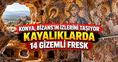 Konya'nın gizemli yanı ortaya çıkıyor: Kayalıklarda 14 fresk var