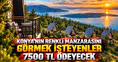 Konya'nın renkli manzarasını görmek isteyenler 7500 TL ödeyecek