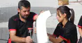 Konya'da babasını izleyerek büyüyen kız, kaportacılığı meslek edindi