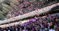 Konya’da pembe farkındalık: Stadyumda anlamlı mesaj