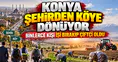 Konya'nın arazileri para kazandırıyor: Şehirden köye göç başladı