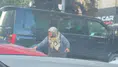 Görenler şaşırdı: Park yeri savaşını bastonlu yaşlı kadın kazandı