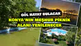 Konya'nın meşhur piknik alanı yenilenecek: Göl hayat bulacak
