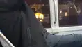 Toplu taşımada adamın rahatlığı pes dedirtti