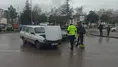 Konya'da iki otomobil kavşakta çarpıştı: 1 kişi yaralandı
