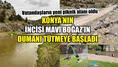 Konya’nın incisi Mavi Boğaz’ın dumanı tütmeye başladı