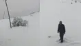 Konya'da kar kalınlığı 25 santimetreye ulaştı: Mayıs ayında kış havası