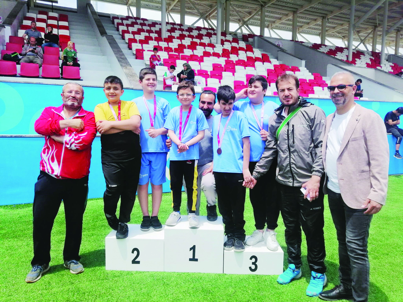 Konya'da Özel Sporcular kıyasıya yarıştılar