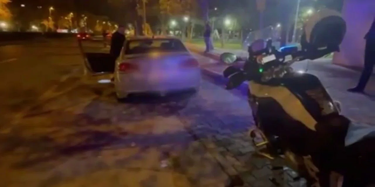 Drift attıkları arabanın fiyatı kadar ceza yiyince ne yapacaklarını şaşırdılar