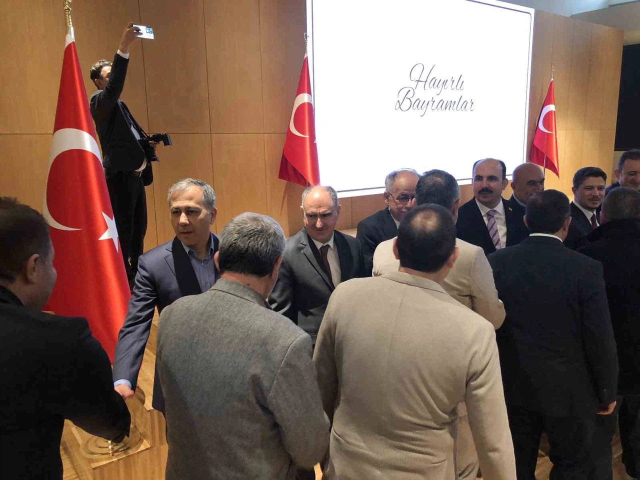 Konya protokolü bayramlaştı