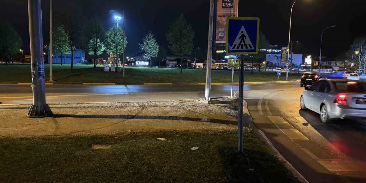 Kavşağı boks ringine çevirdiler