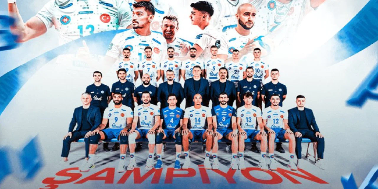Efeler Ligi'nde şampiyon Halkbank