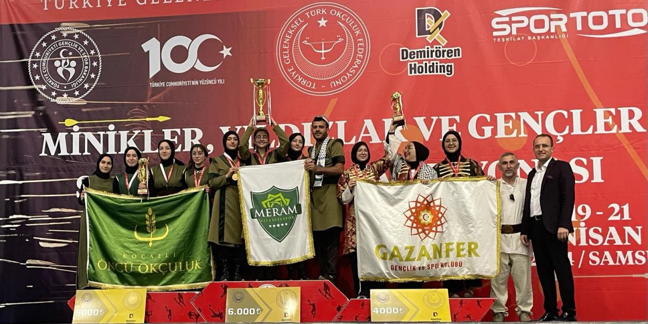 Meram Belediyespor Okçuları Samsun’da destan yazdı