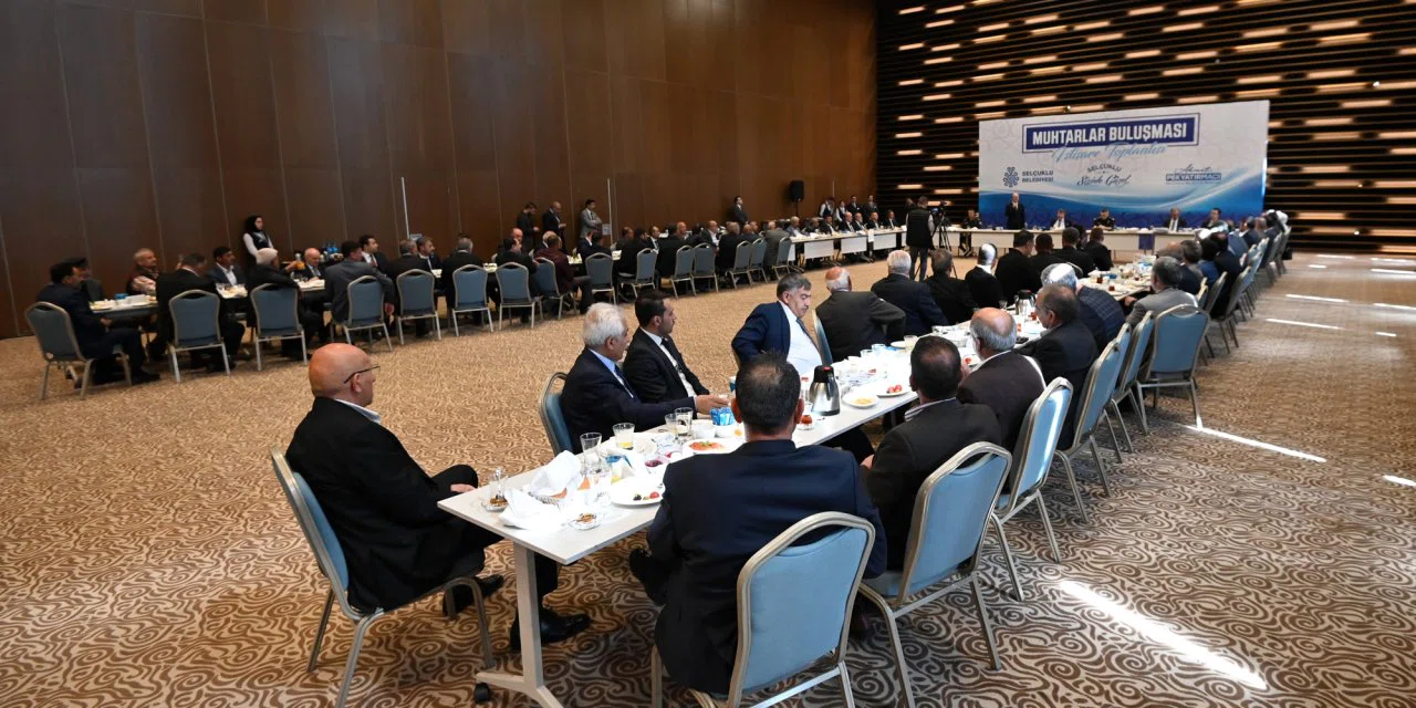 Selçuklu'nun muhtarları mahalle sorunlarını iletti