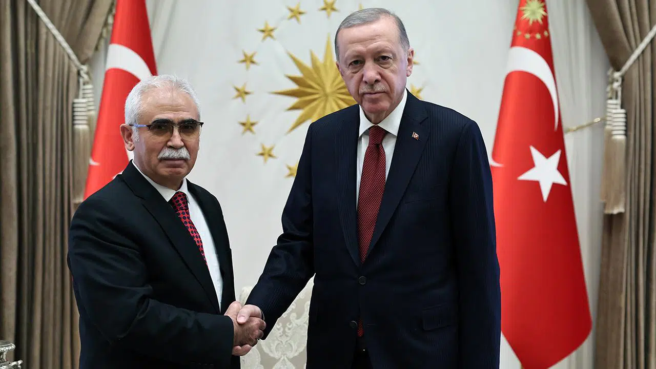 Cumhurbaşkanı Erdoğan, AYM Başkanı Özkaya’yı kabul etti