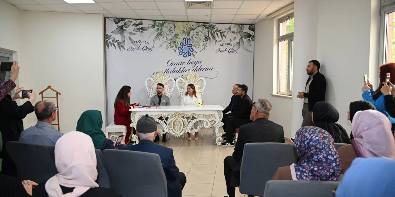 Selçuklu’da çiftler 24.04.2024 dedi
