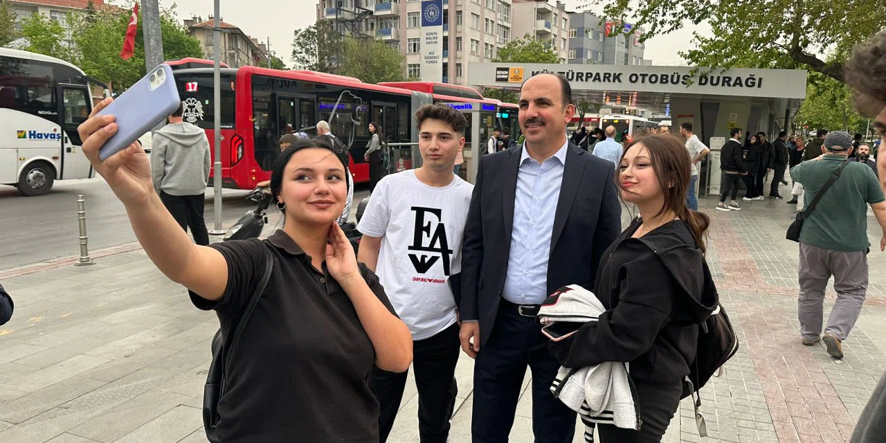 Konyalılar, sorunlarını şehrin merkezinde anlattı