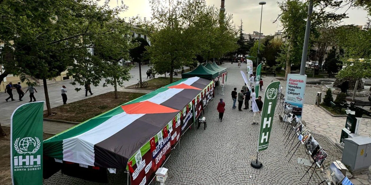 Konya'dan Gazze'ye destek için yola çıkıyor