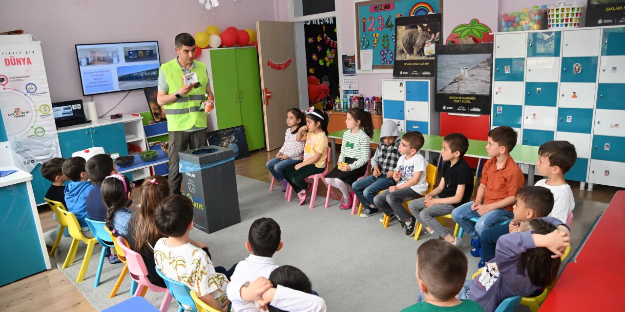 Konya'da öğrencilere yönelik çevre etkinliği gerçekleştirildi