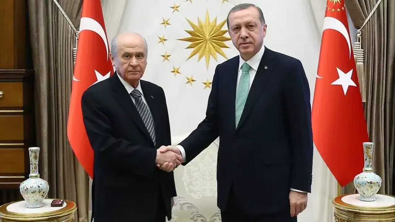 Cumhurbaşkanı Erdoğan, MHP Lideri Bahçeli’yi ziyaret etti