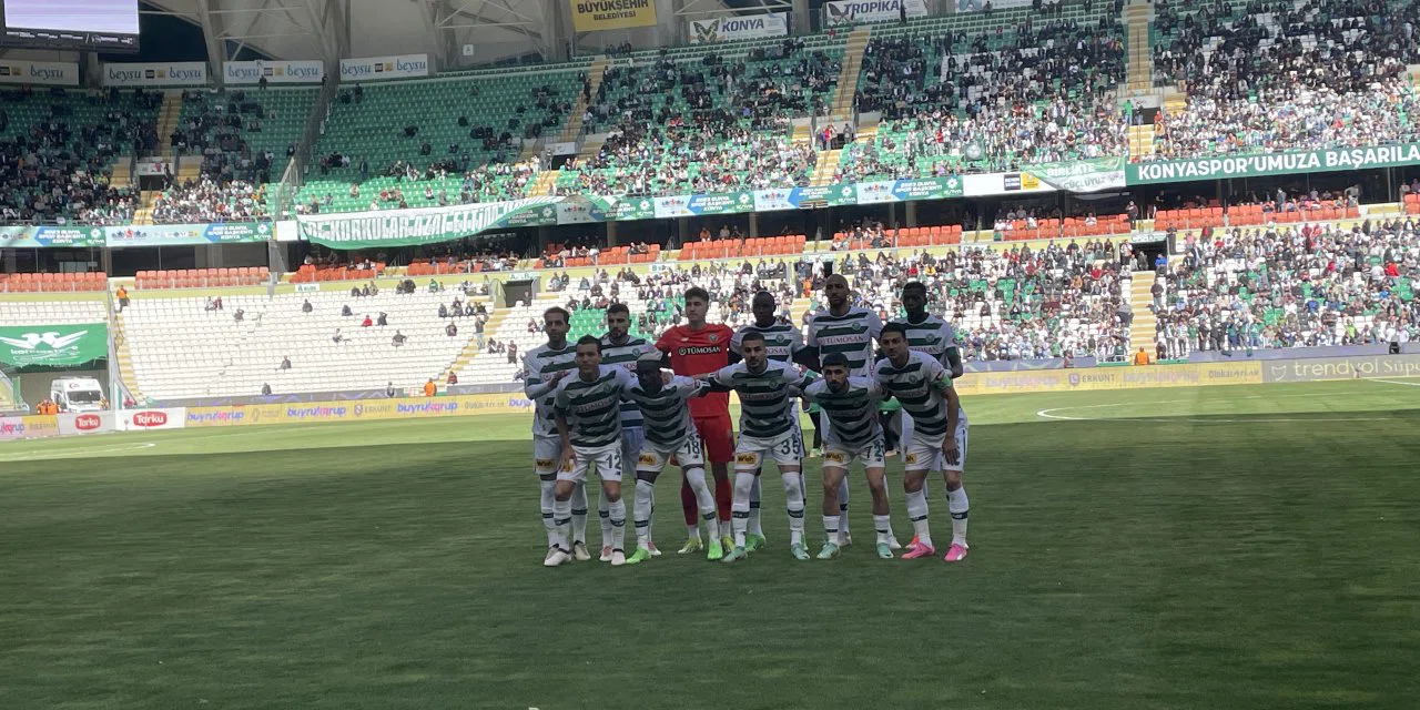 Konyaspor’dan tarihi istatistik!  Süper Ligin en az gol atan...