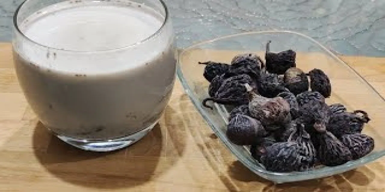 Kuru incir + süt karışımının faydası. 1 bardak içildiğinde bakın ne işe yarıyormuş