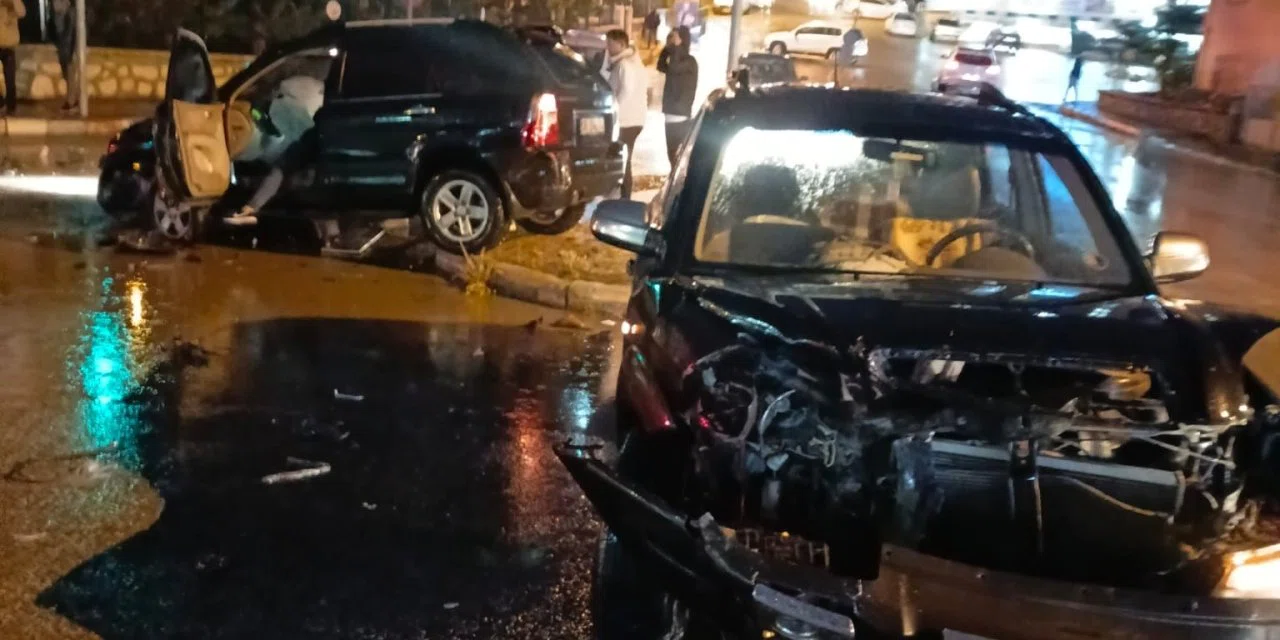 Konya’da yağışlı hava kazalara neden oldu: 6 yaralı