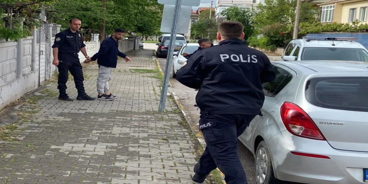 Film sahnelerini aratmayan şüpheli-polis kovalamacası