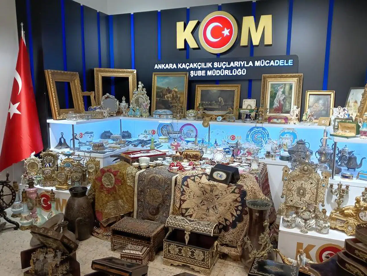 50 milyon lira değerinde tarihi eser ele geçirildi