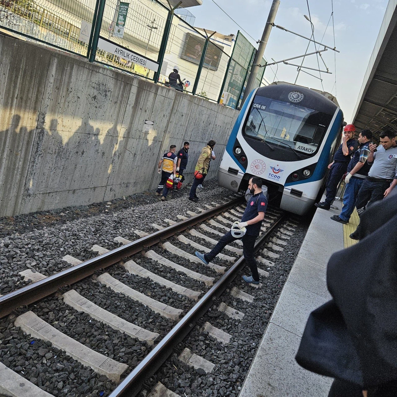 Marmaray'da intihar