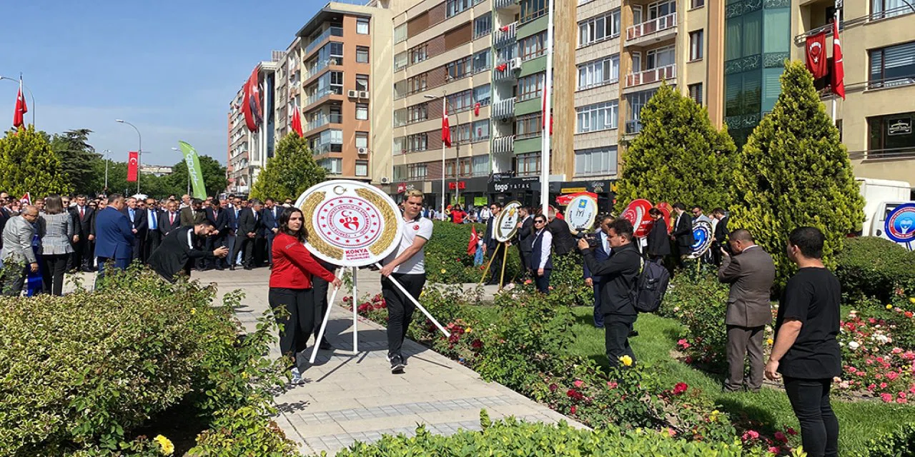 19 Mayıs, Konya da coşkuyla kutlandı