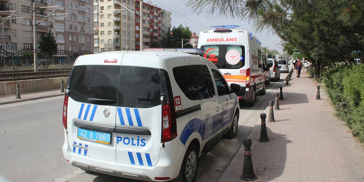 Konya'da engelli kadın 4. kattan düştü