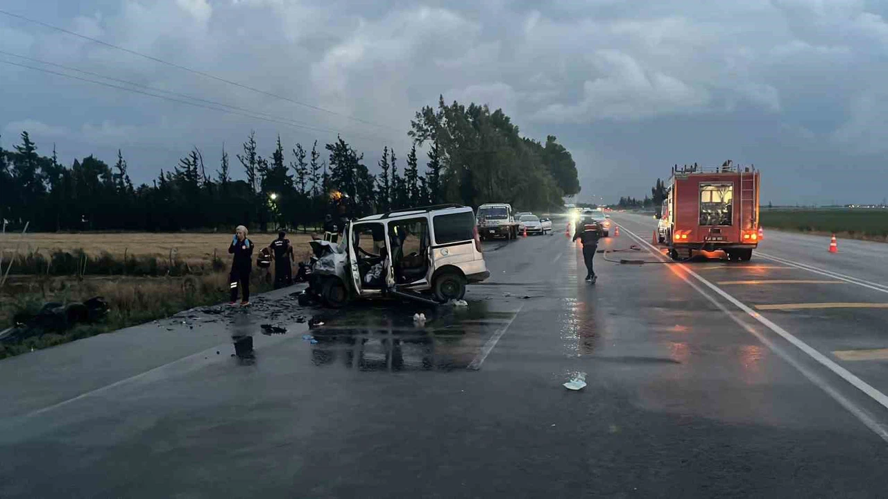 Yürekleri yakan kaza! 5 ölü, 2 ağır yaralı