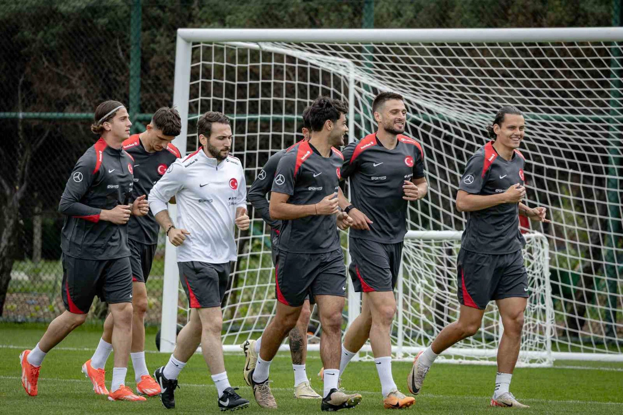 A Milli Futbol Takımı, Portekiz maçı hazırlıklarına devam etti