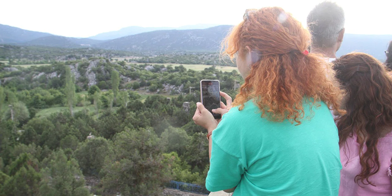 Konya'da fotoğraf çektirmek isteyen buraya akın ediyor
